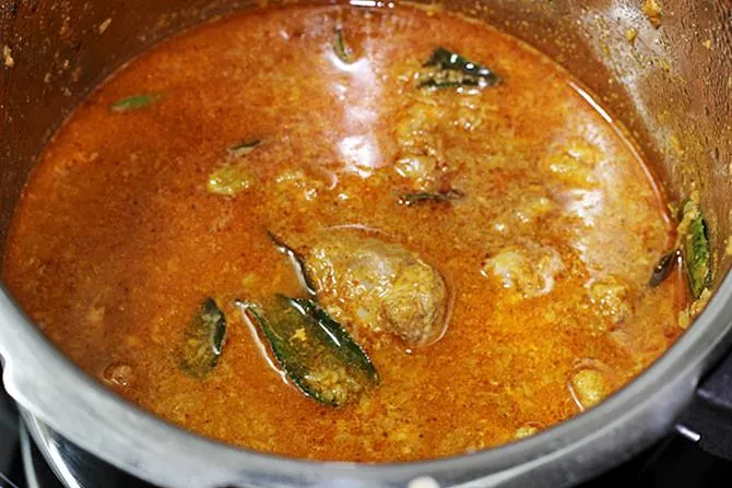 addition of water to make mutton gravy recipe