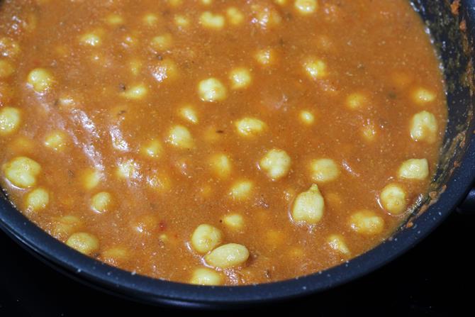 Chana Paneer Recipe   Swasthi s Recipes - 84