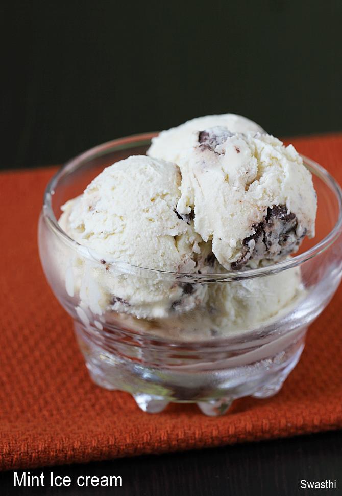 choco mint ice cream recipe