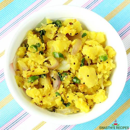 Indian Potato Recipes   Swasthi s Recipes - 22