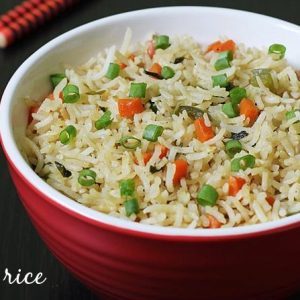 Veg fried rice recipe video | How to make vegetable fried rice recipe