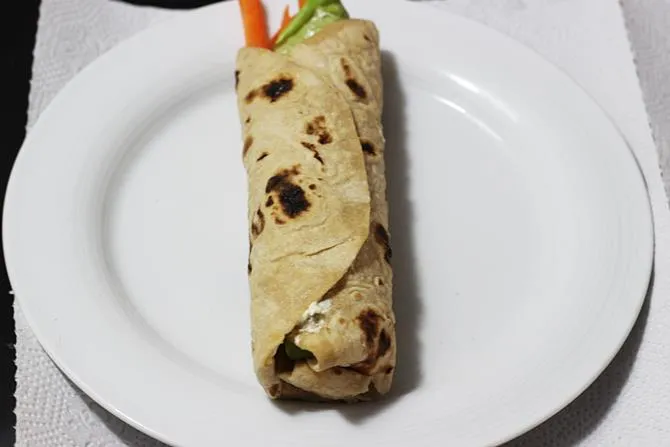 veg wraps recipe