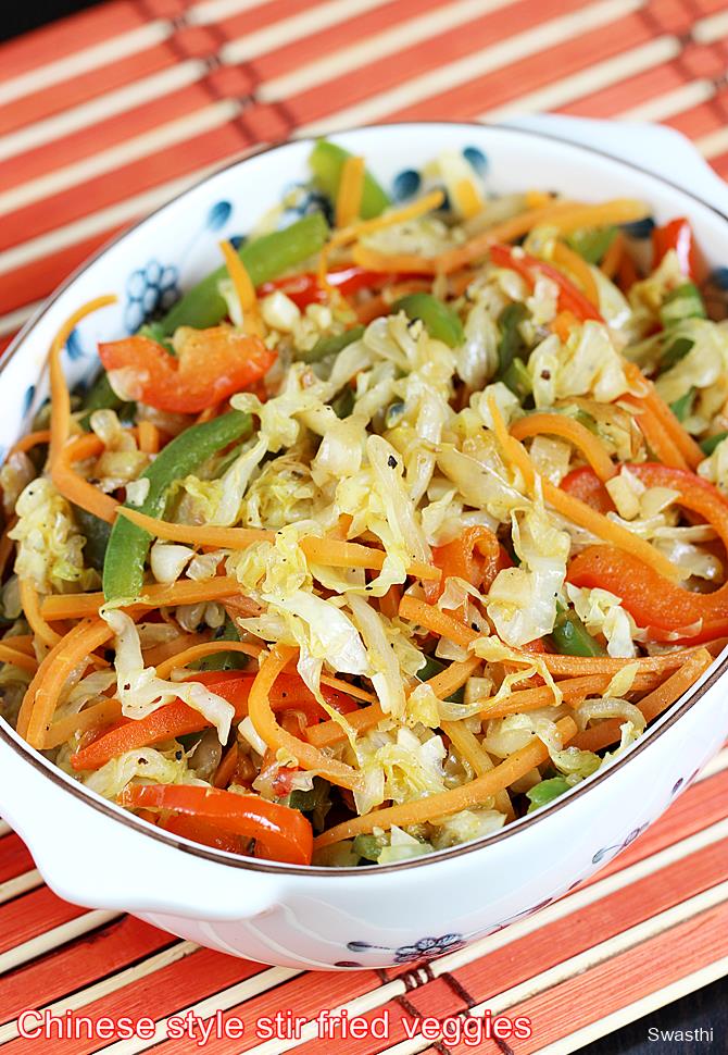 Cabbage Stir Fry Recipe By Swasthi's Recipes