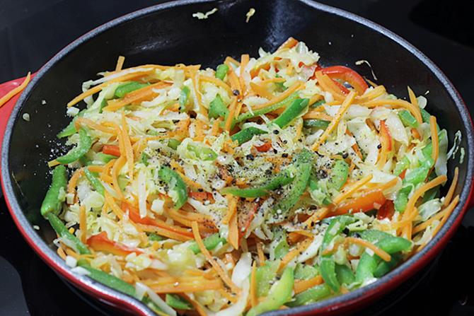 Cabbage Stir Fry Recipe   Swasthi s Recipes - 25