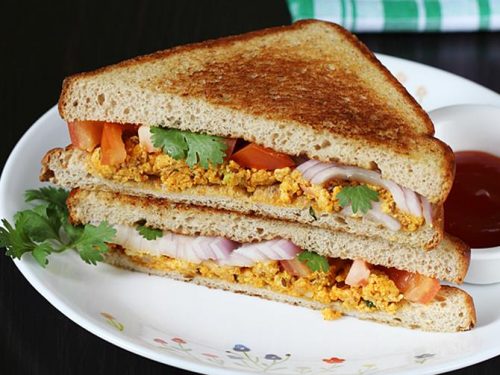 Veg Grilled Sandwich Recipe   Swasthi s Recipes - 52