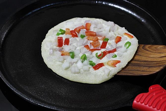 Instant rava uttapam recipe   Suji uttapam   Breakfast recipes - 98