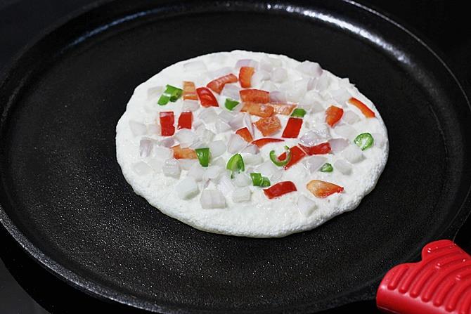 Instant rava uttapam recipe   Suji uttapam   Breakfast recipes - 37