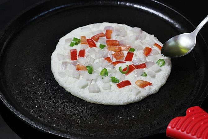 Instant rava uttapam recipe   Suji uttapam   Breakfast recipes - 73