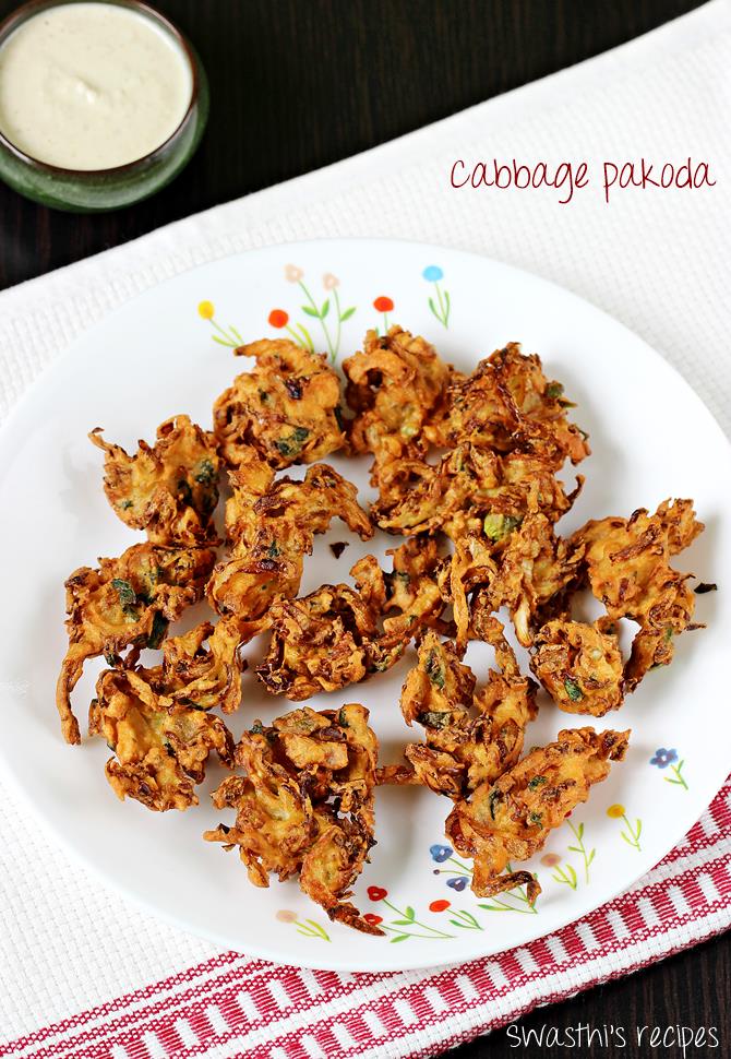 Cabbage pakoda recipe   Cabbage pakora recipe in South Indian style - 25