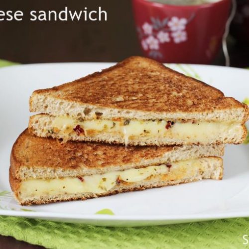 Cheese Sandwich Recipe How To Make Grilled Cheese Sandwich