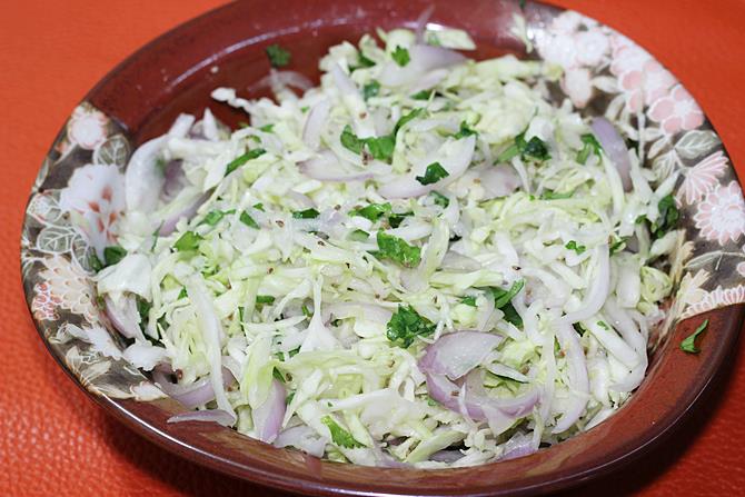 Cabbage pakoda recipe   Cabbage pakora recipe in South Indian style - 80