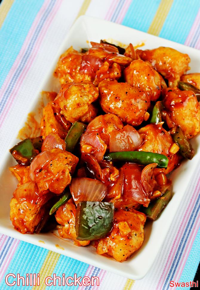 Chilli Chicken Recipe video | Indo Chinese Crispy Chilli Chicken Recipe