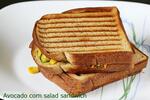 Avocado Sandwich Recipe   Swasthi s Recipes - 7