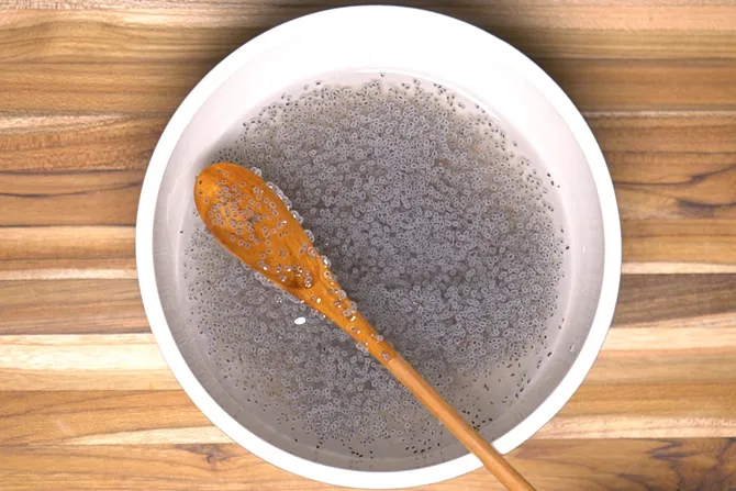 soaked faluda seeds