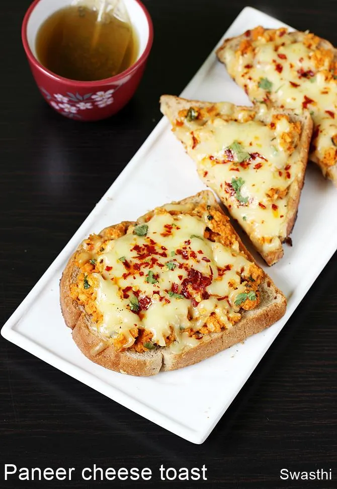 paneer cheese toast