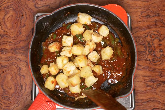 Schezwan Paneer Recipe   Swasthi s Recipes - 42