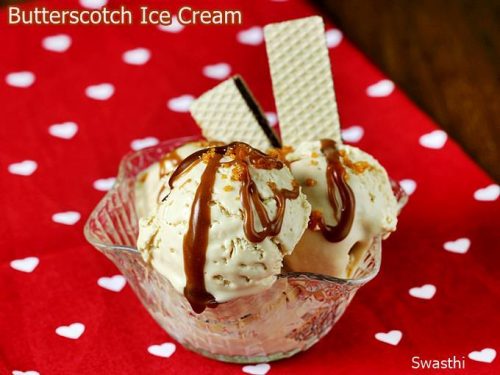 Butterscotch Ice Cream Recipe How To Make Butterscotch Ice Cream 