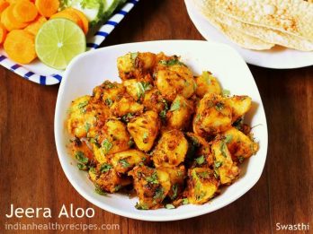 Jeera aloo recipe (Cumin potatoes) - Swasthi's Recipes
