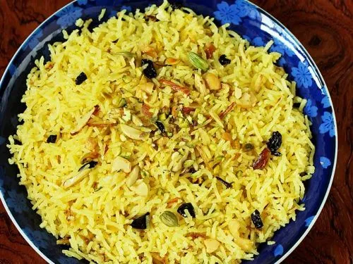 Zarda recipe (Sweet rice recipe)