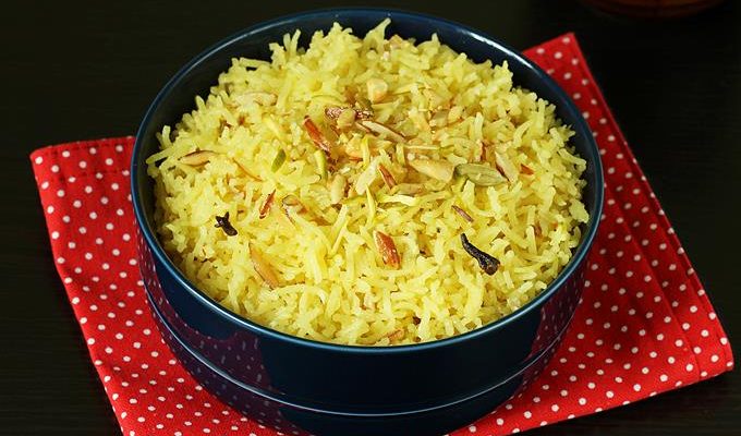Zarda recipe | Zarda pulao | Sweet rice recipe