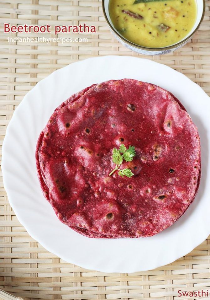 Beetroot paratha recipe | Beetroot recipe for toddlers and kids