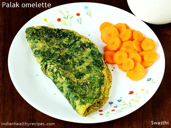 spinach omelet