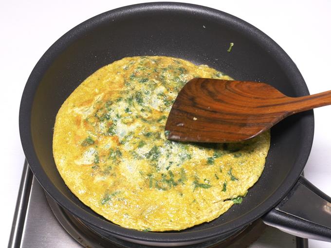 tortilla de espinacas para cocinar