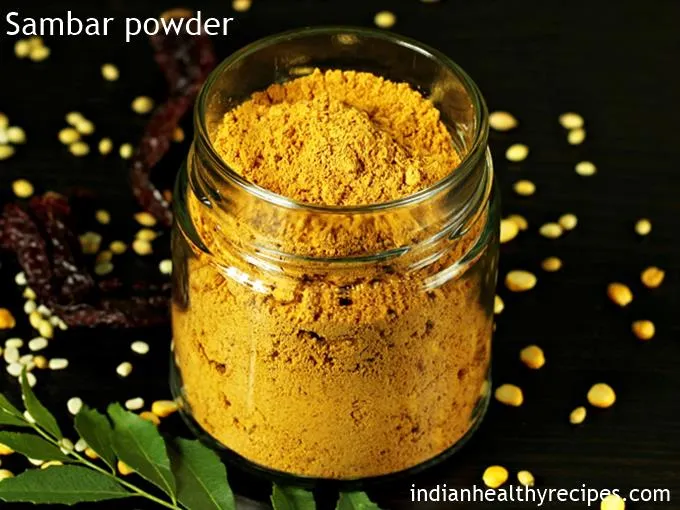 sambar powder recipe