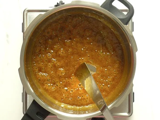 boiling syrup for consistency