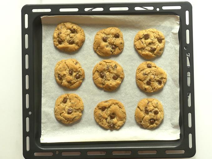 Eggless chocolate chip cookies   Swasthi s Recipes - 78