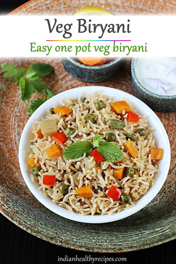 Veg biryani recipe | How to make veg biryani under 30 mins
