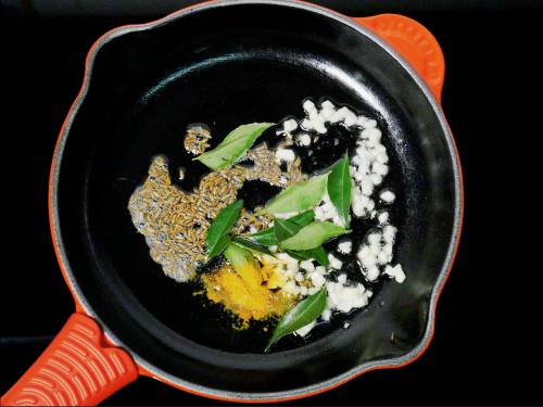 tempering spices for bitter gourd