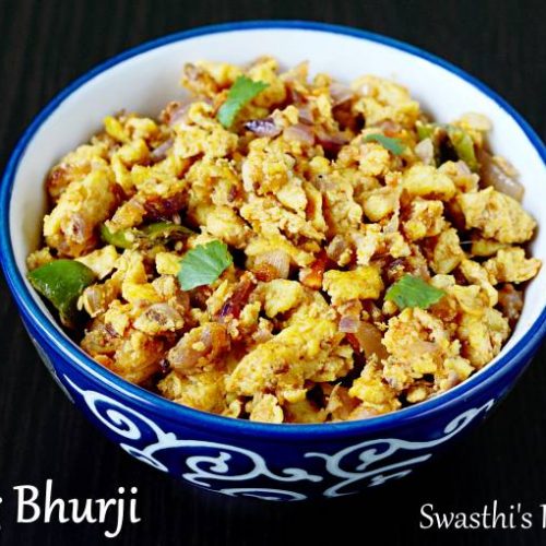 Egg Bhurji Recipe Anda Bhurji Swasthis Recipes 0769