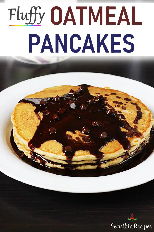 Oatmeal pancakes recipe
