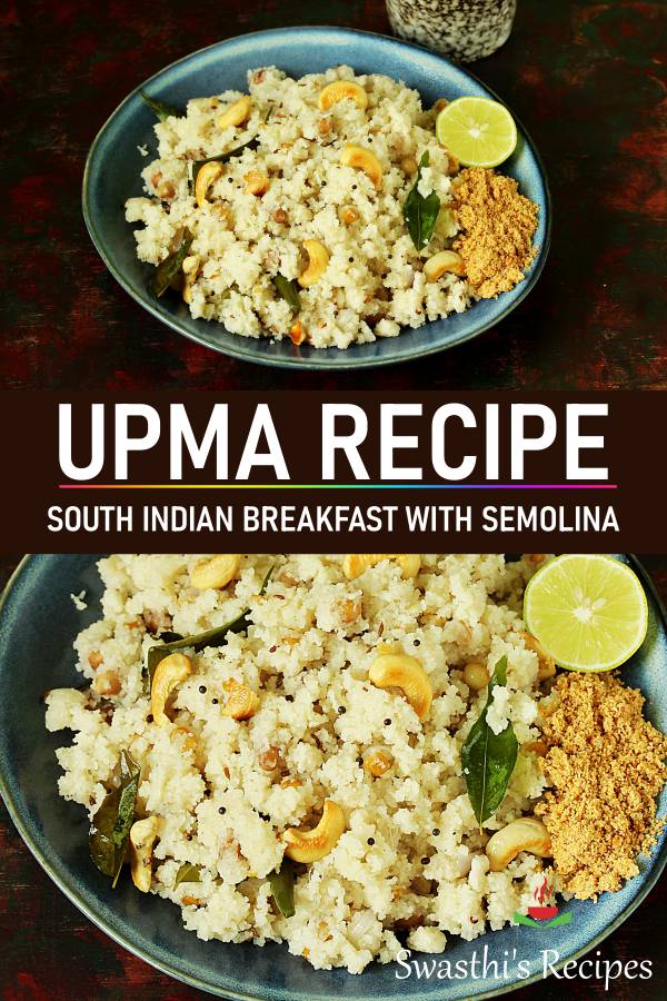 Upma recipe | How to make upma - Swasthi's Recipes