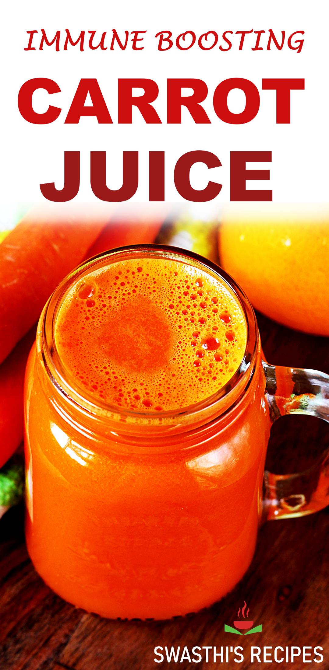 Carrot juice recipe | How to make carrot juice - Swasthi's Recipes