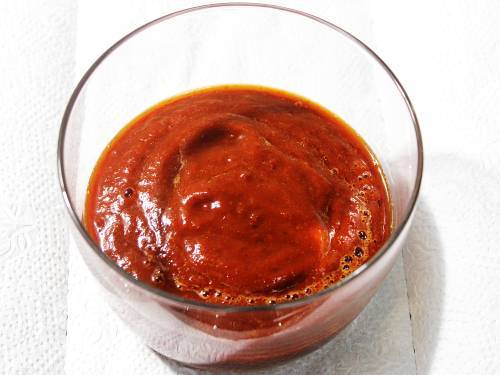 Garlic chutney  red chutney recipe    Swasthi s Recipes - 11