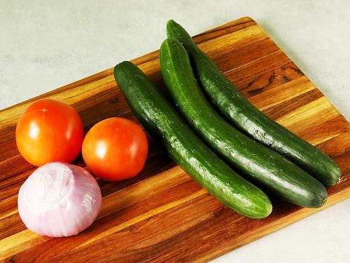 Kachumber Salad Recipe By Swasthi s Recipes - 3
