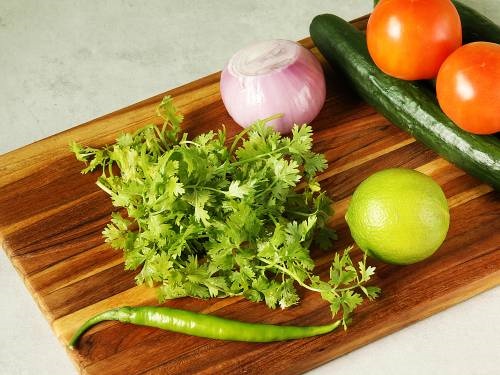 Kachumber Salad Recipe By Swasthi s Recipes - 41