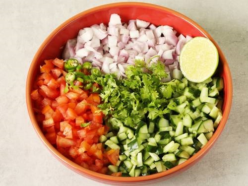 Kachumber Salad Recipe By Swasthi s Recipes - 28