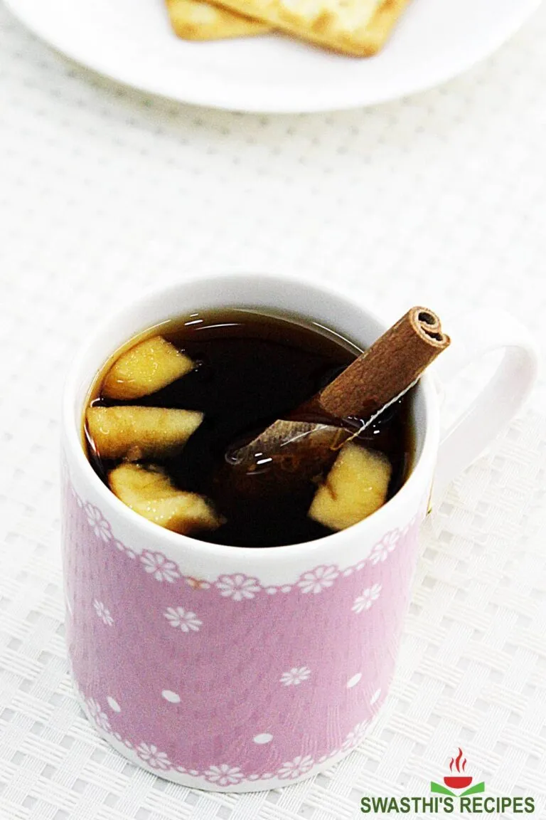 apple tea with cinnamon