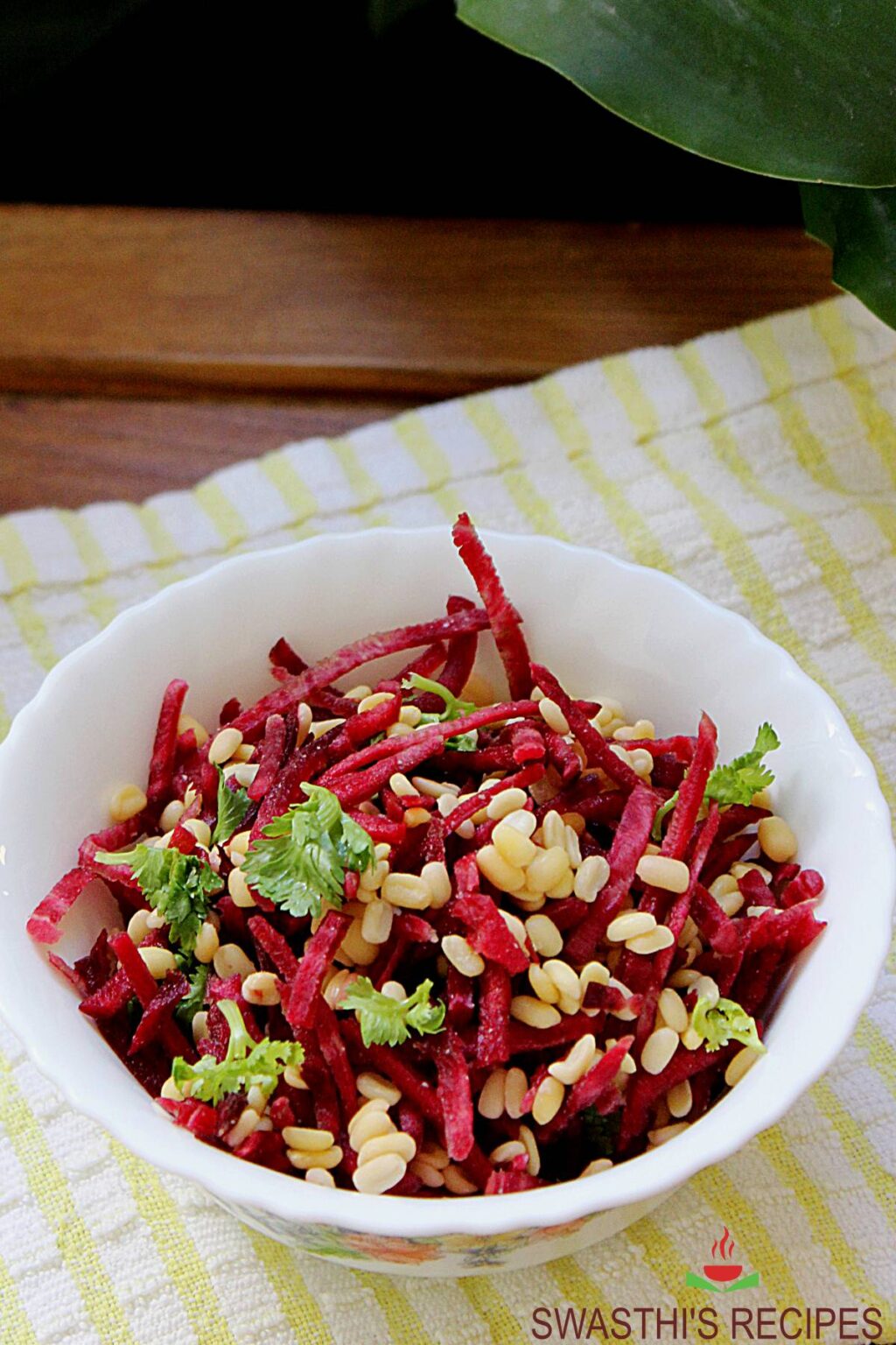 Beetroot salad recipe (vegan & gluten-free) - Swasthi's Recipes