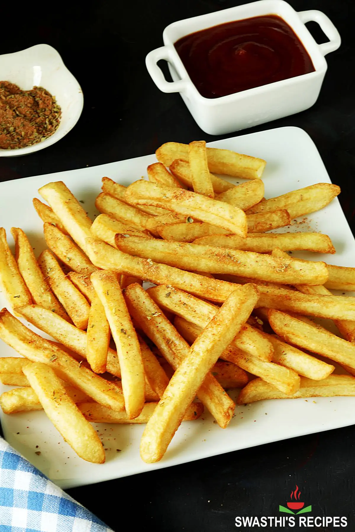 One Ingredient SPAM Fries {Gluten Free}