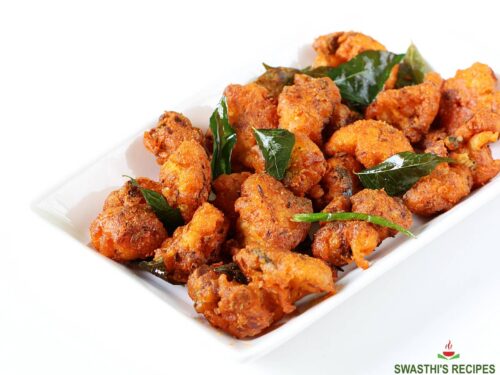 Gobi 65 Recipe (Cauliflower 65 Fry) - Swasthi's Recipes