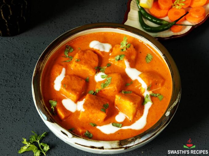 Paneer makhani recipe | How to make paneer makhani