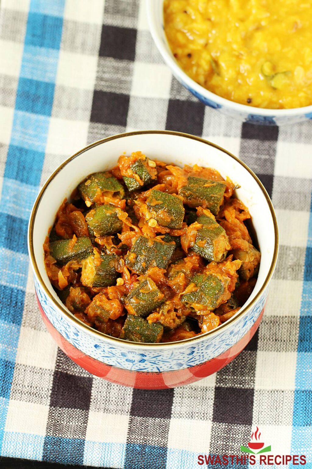 Bhindi Masala Recipe | Okra Masala - Swasthi's Recipes