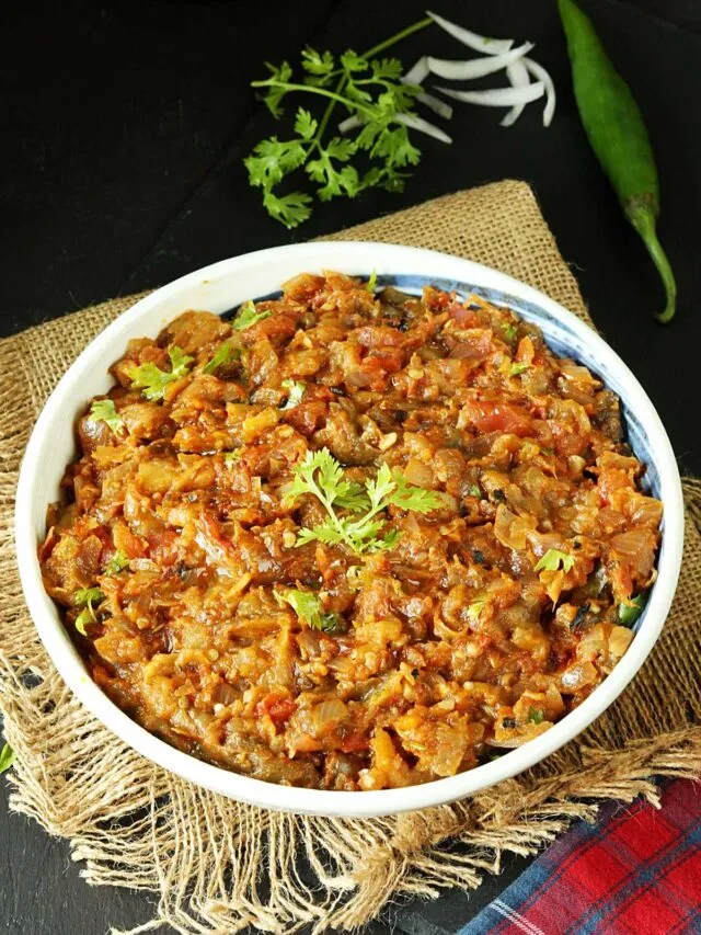 Baingan bharta recipe