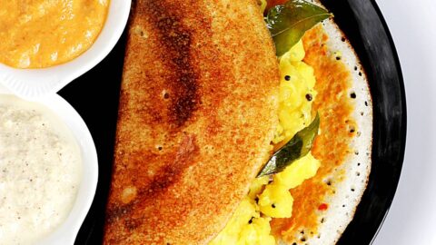 Masala Dosa Recipe (Restaurant Style)