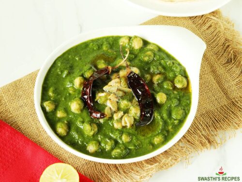 Palak Recipes   15 Indian Spinach Recipes   Swasthi s Recipes - 26