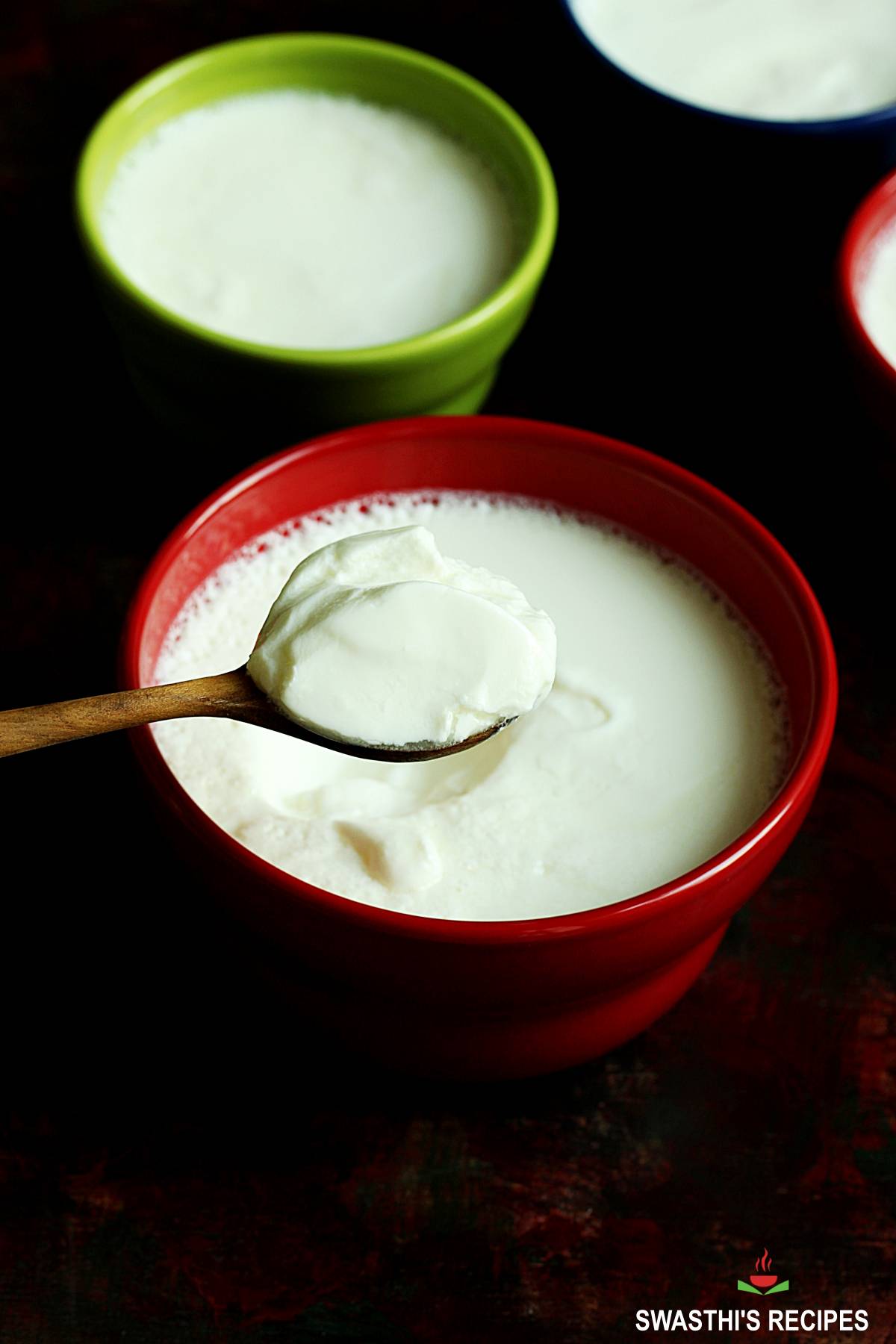 How To Make Curd   Dahi Recipe   Indian Yogurt - 35